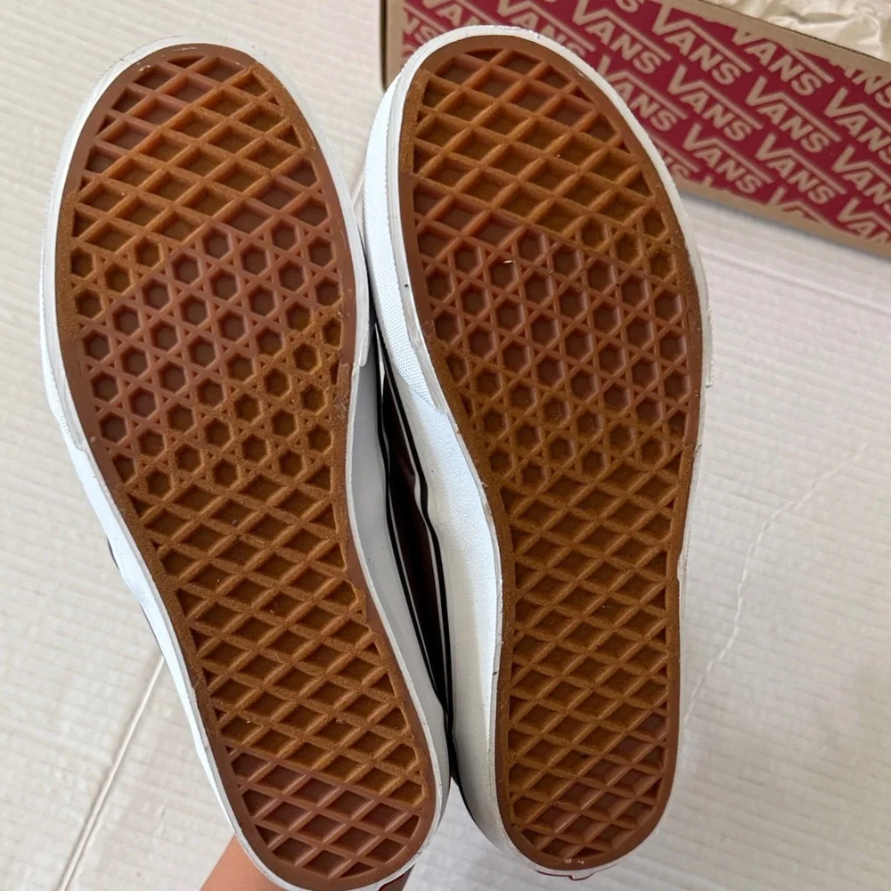 NIB Vans Atwood Youth Sz 5 Deep Taupe Brown Skate Shoes Classic Low Top Sneakers - Picture 8 of 12